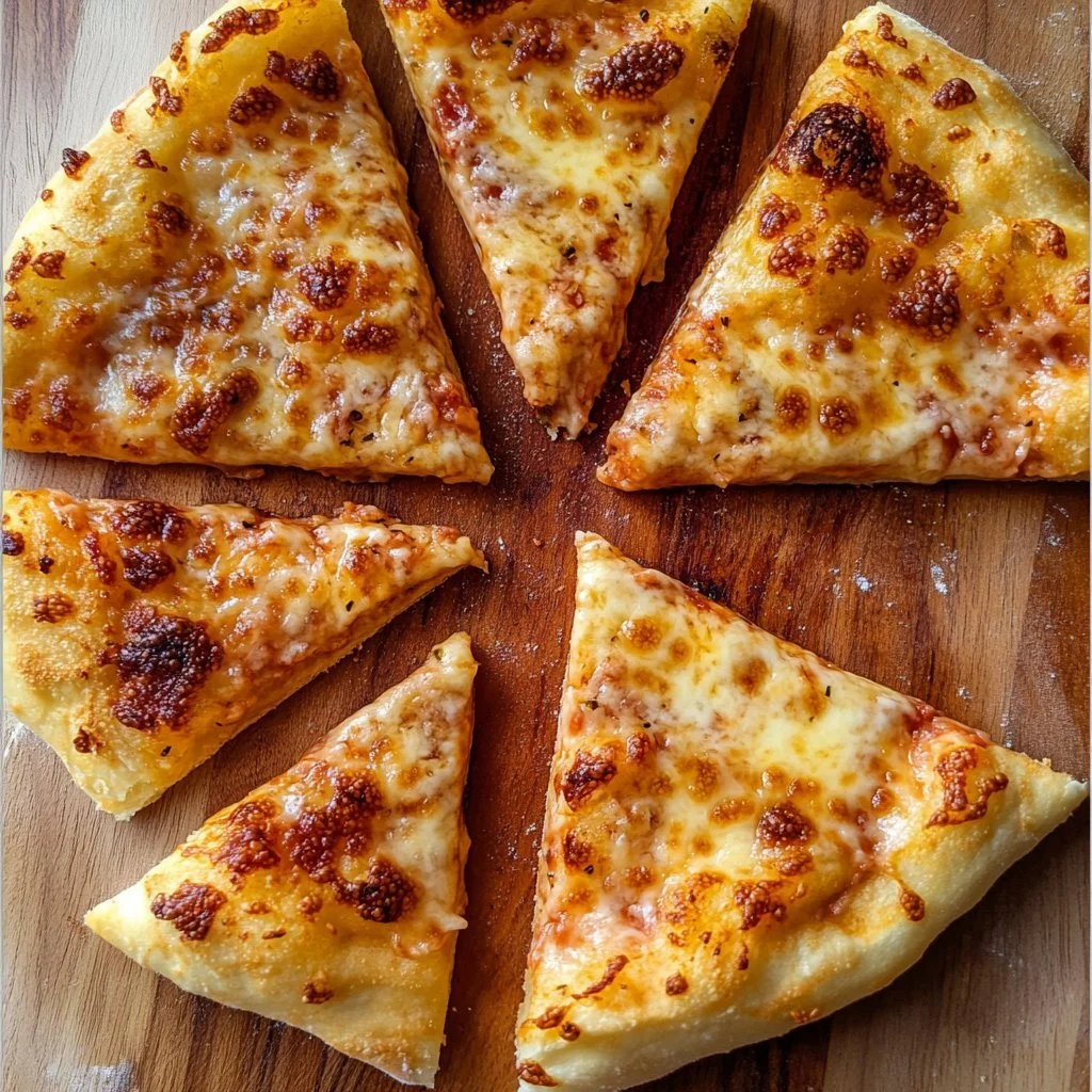 Delicious sourdough focaccia pizza with toppings and golden crust