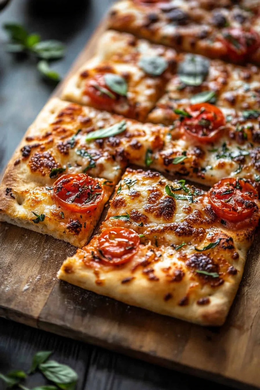 Sourdough Focaccia Pizza