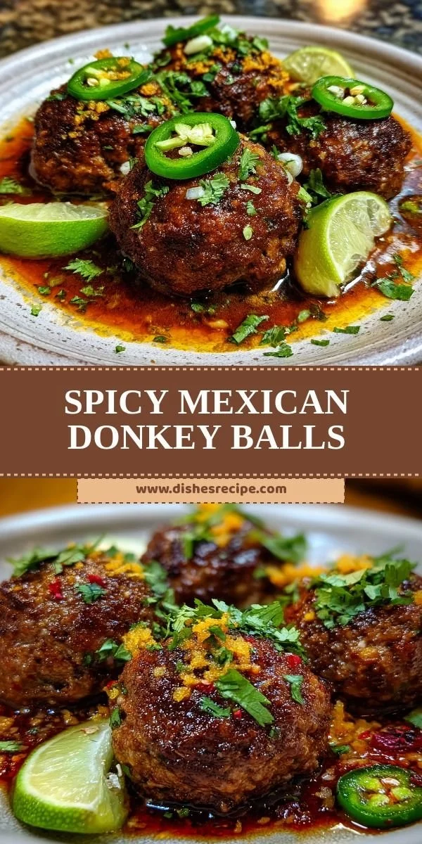 Spicy Mexican Donkey Balls