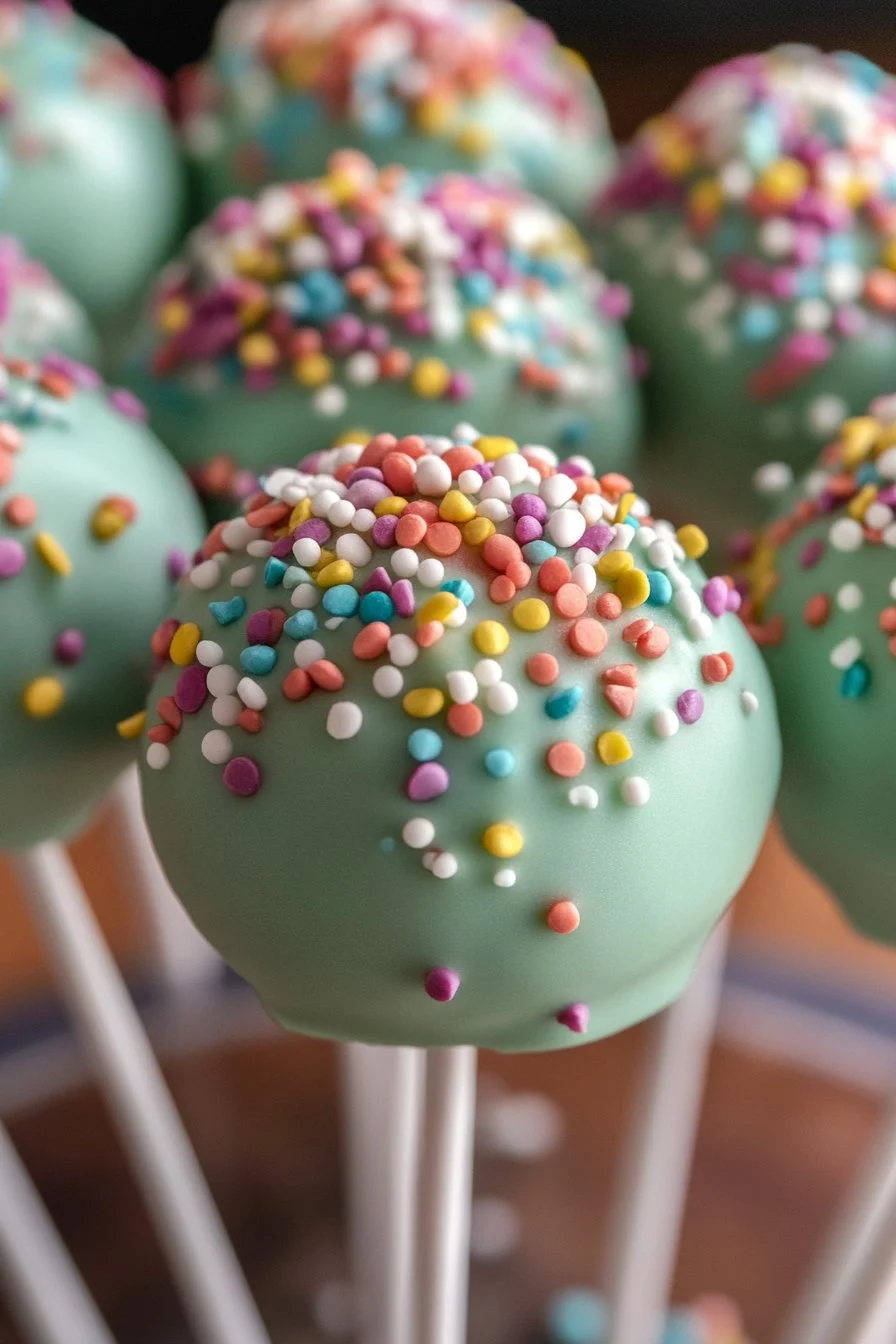 Starbucks Birthday Cake Pops