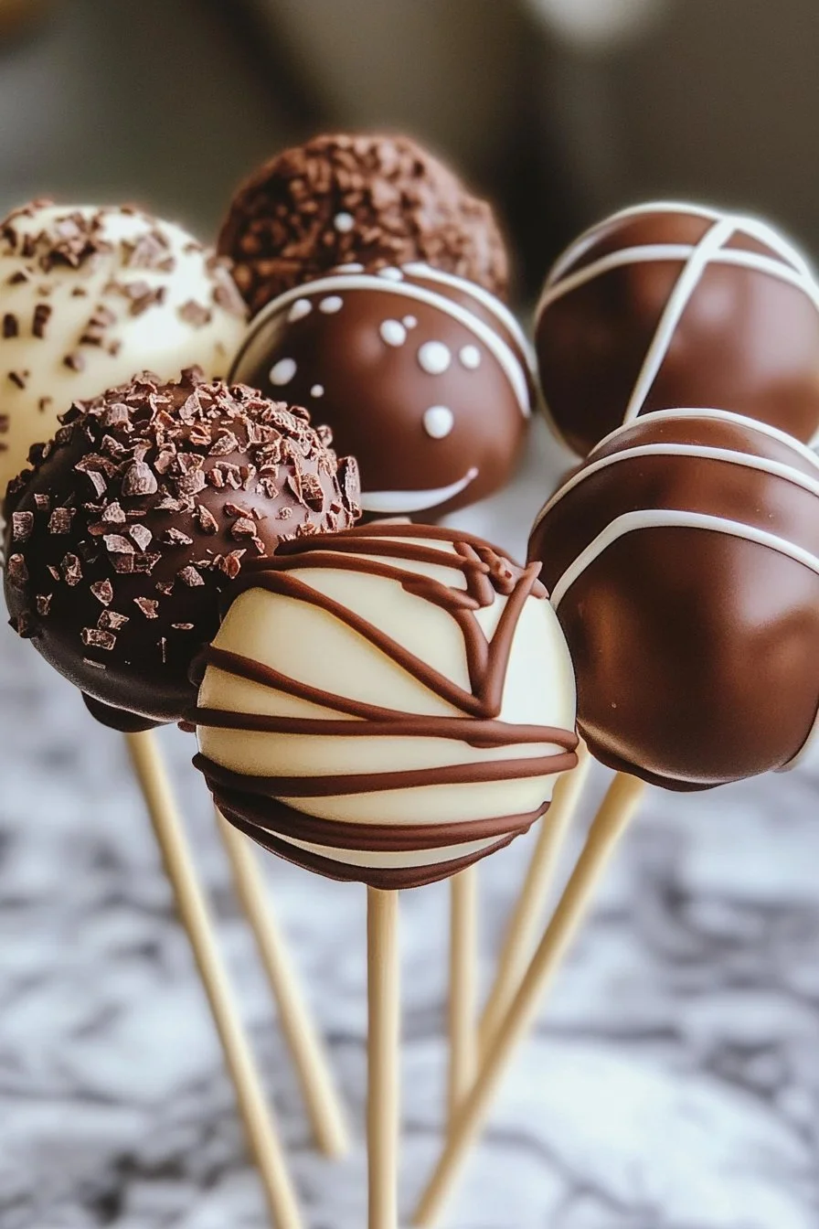 Starbucks Copycat Chocolate Cake Pops