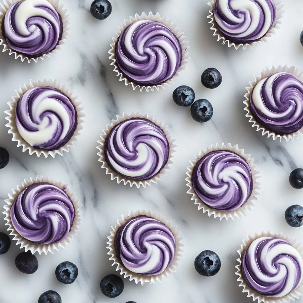 Blueberry Swirl Yogurt Bites - a delicious and nutritious snack