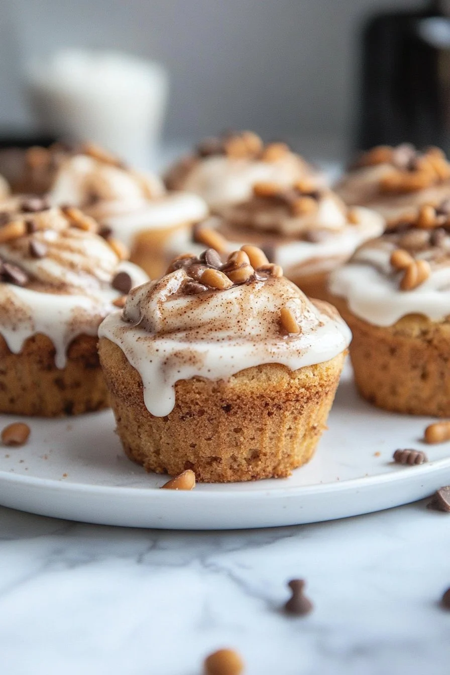 Cinnamon Roll Protein Muffins