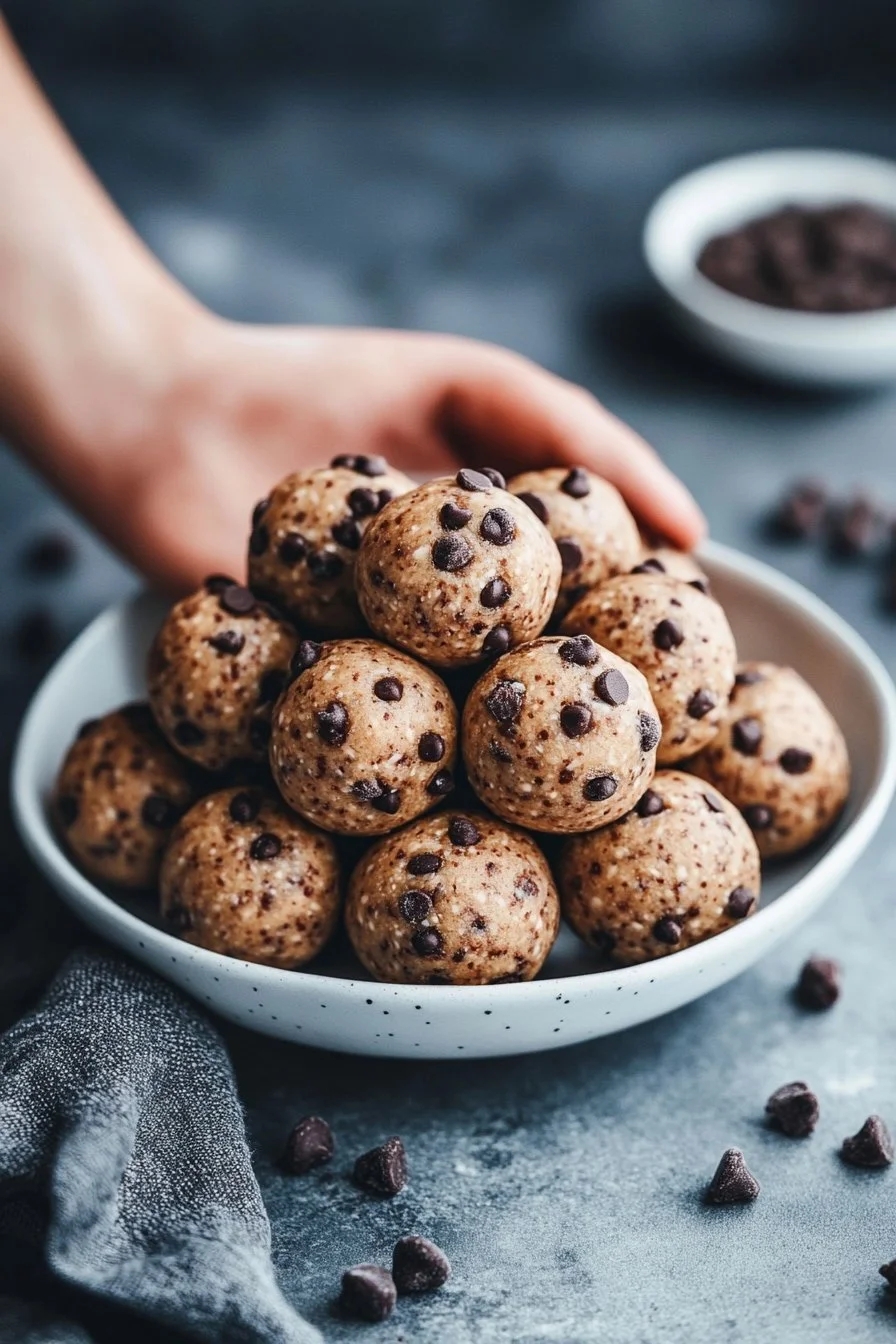 Cookie Dough Protein Balls