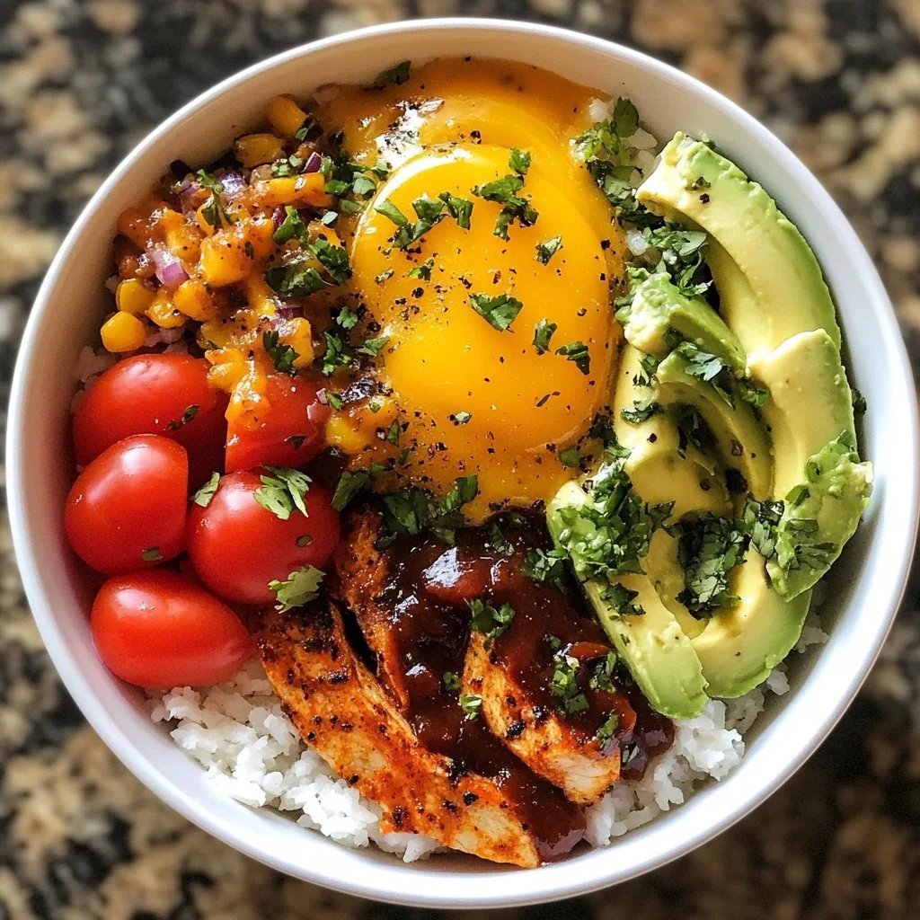 Delicious low carb burrito bowl with fresh ingredients and vibrant toppings