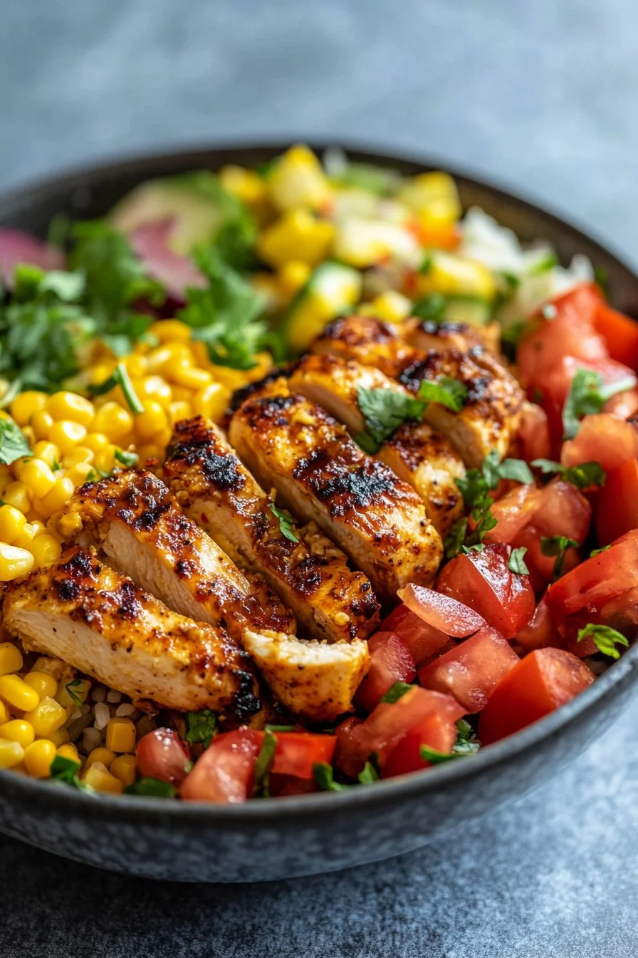 Easy Street Corn Chicken Bowl