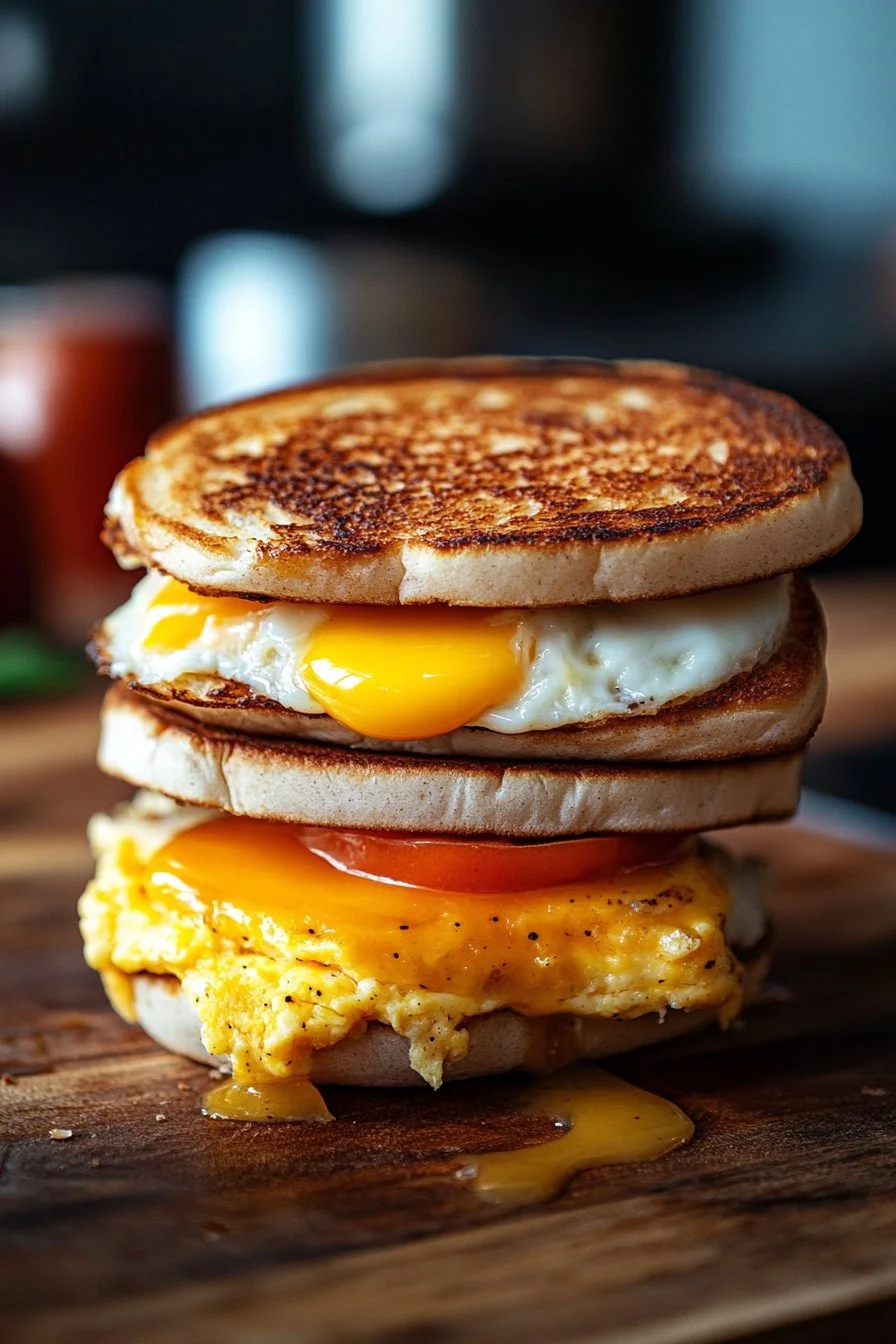 Freezer Breakfast Sandwiches