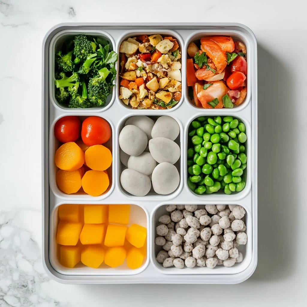 Assorted GLP1 snack boxes for healthy eating and lifestyle maintenance.