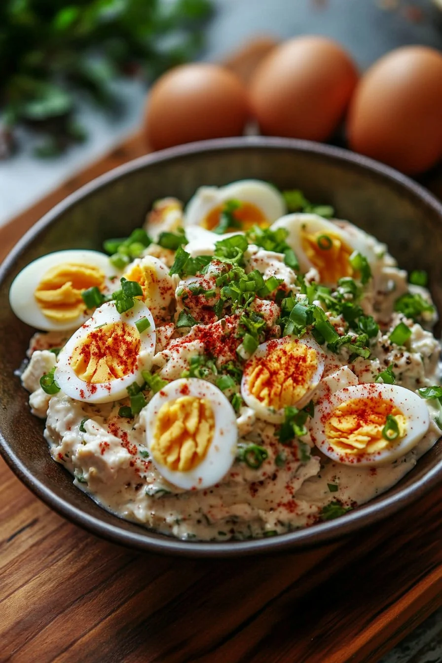 Healthy Tuna Egg Salad