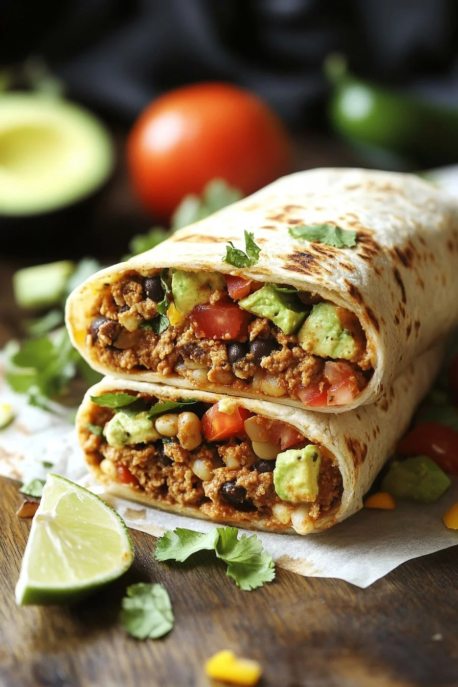 High Protein Burritos