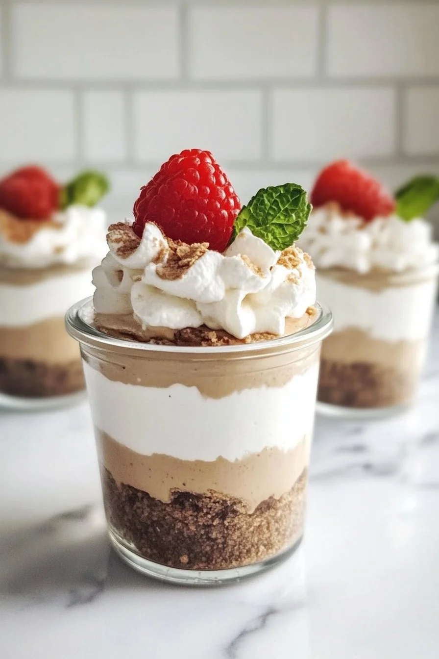 High Protein Cheesecake Jar Recipe