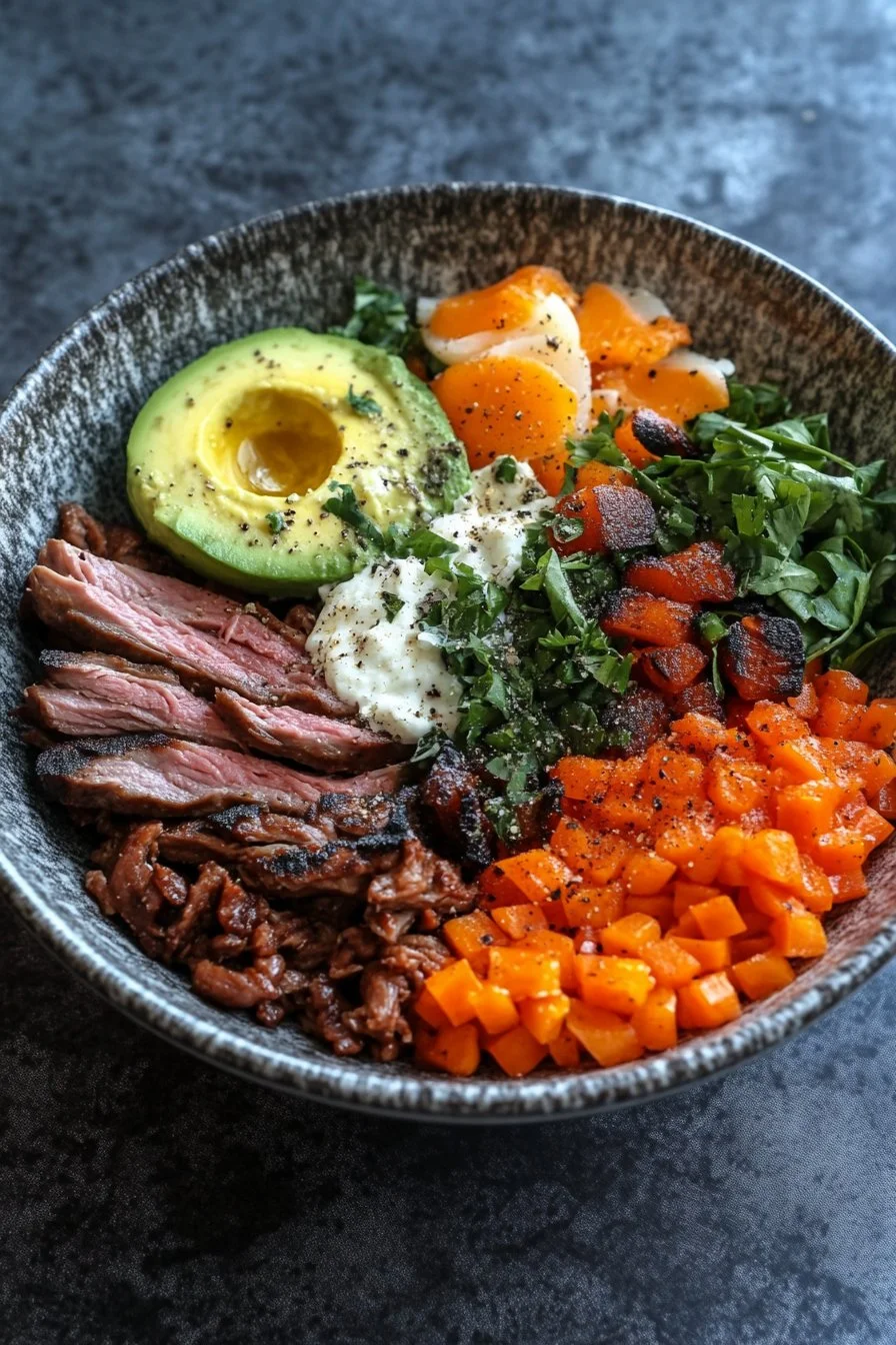 High Protein + Low Carb Power Bowl