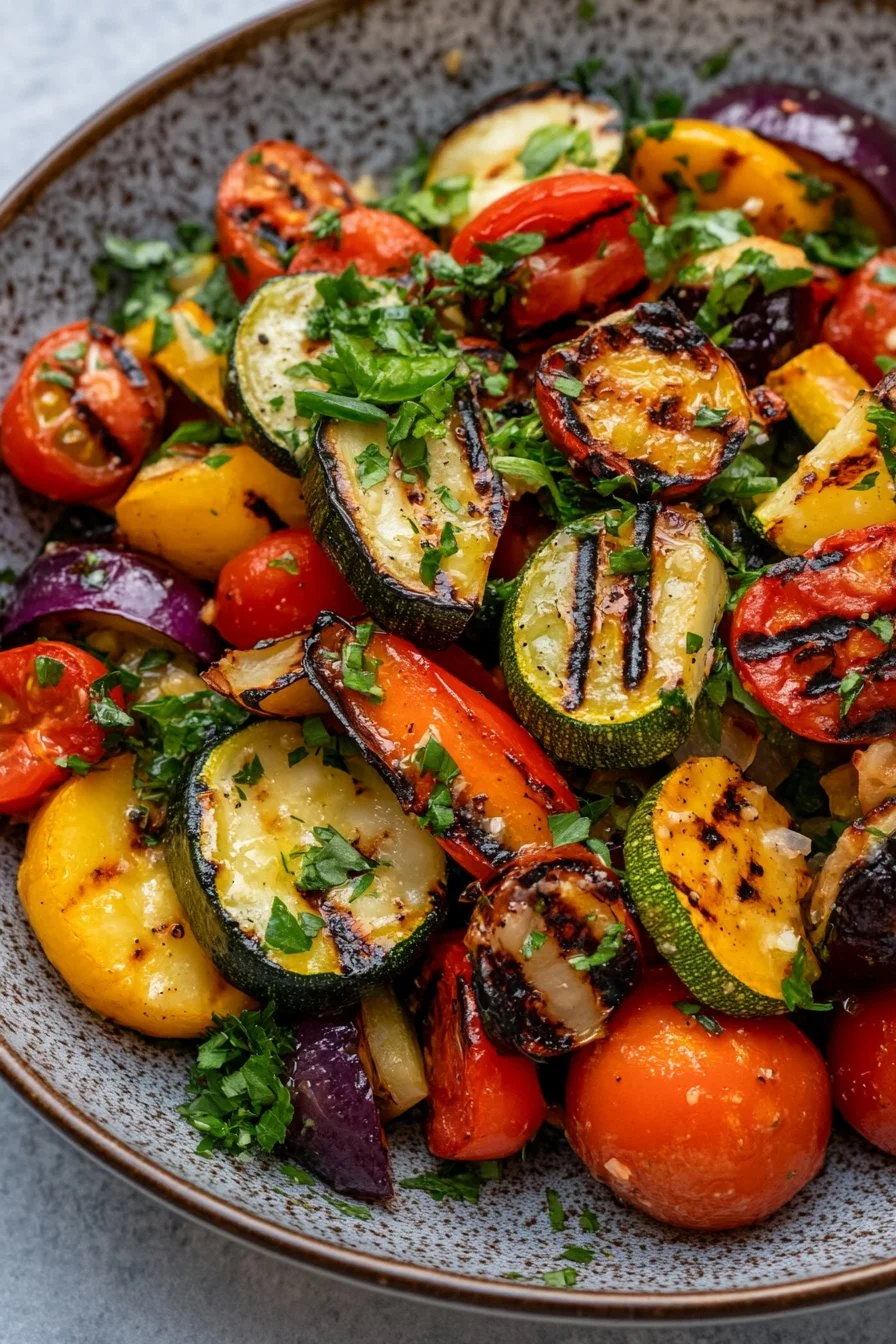 Quick Grilled Vegetable Salad