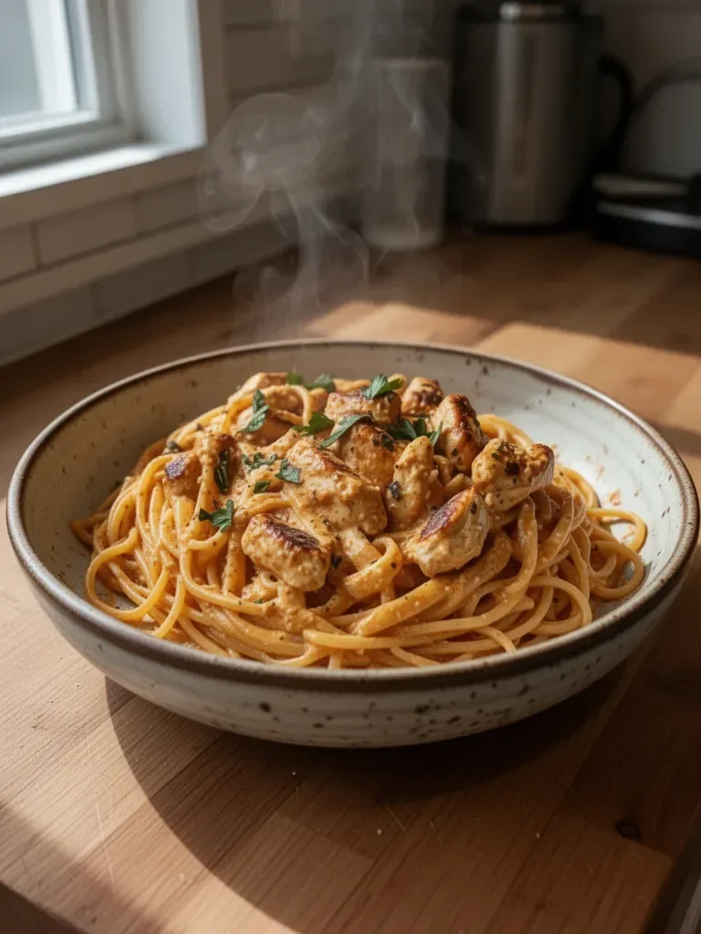 Cowboy Butter Chicken Linguine