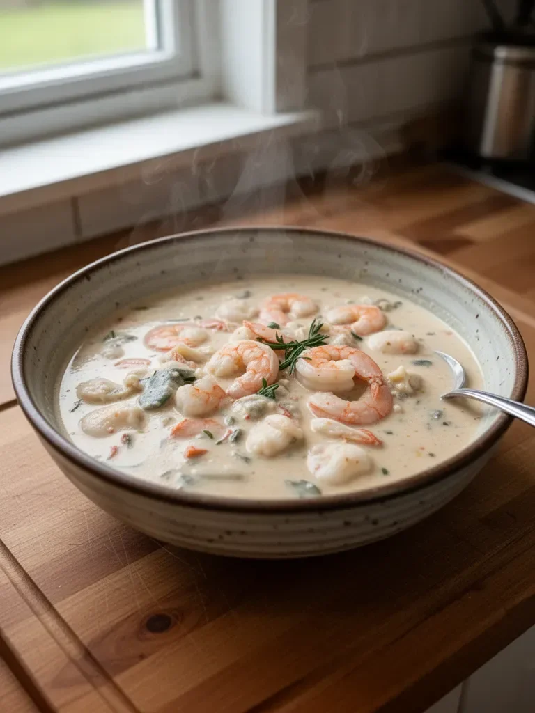 Crab and Shrimp Seafood Bisque