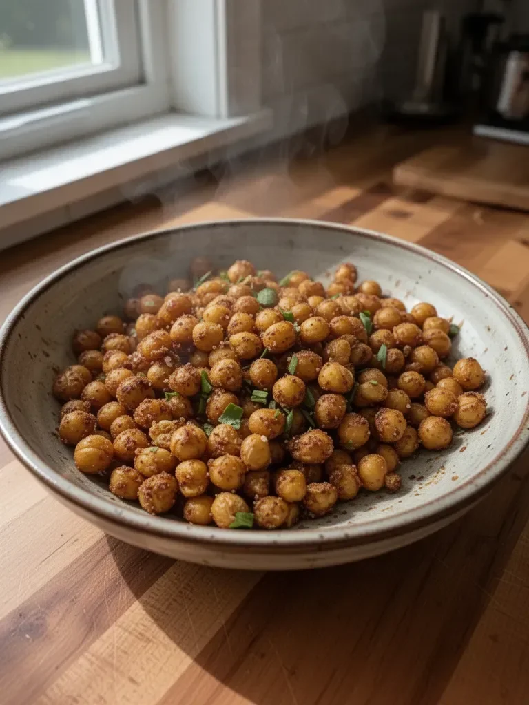 Crispy Oven-Roasted Chickpeas