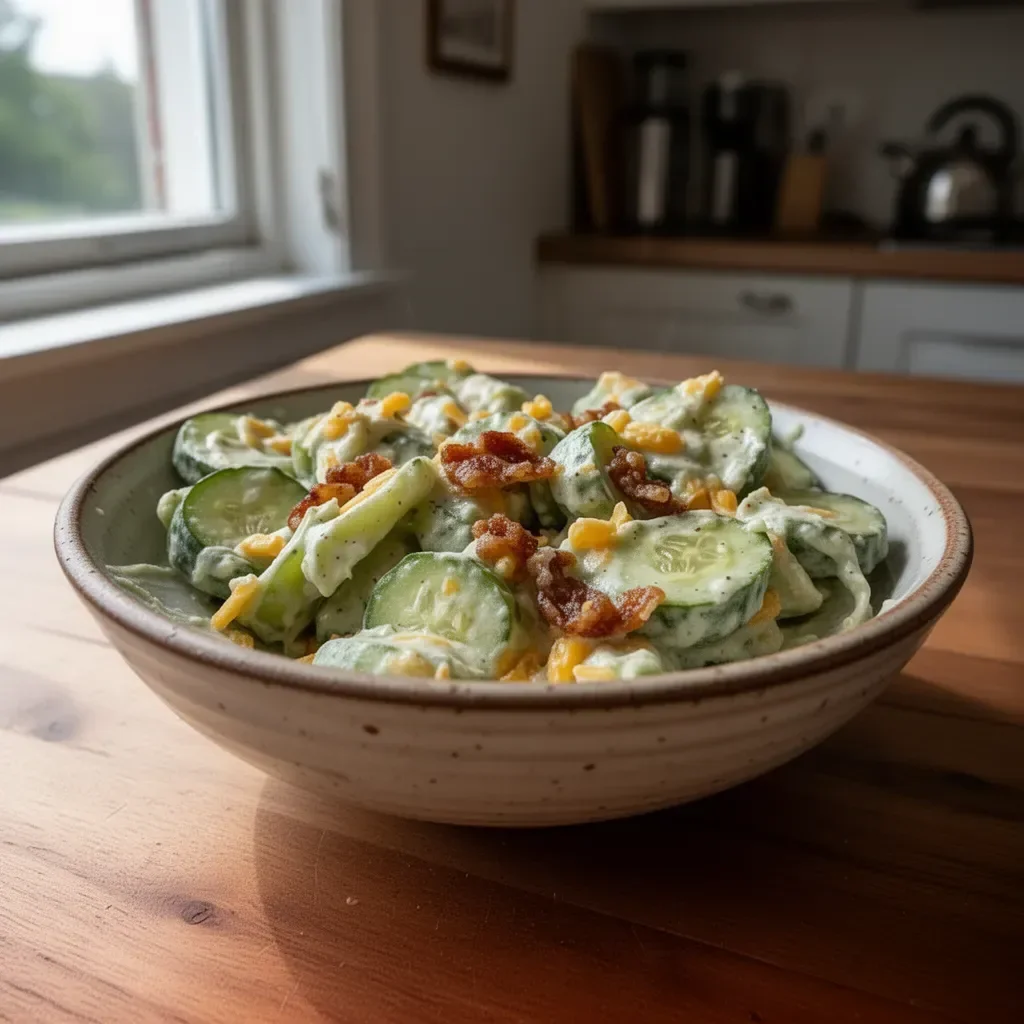 Fresh cucumber snack served on a plate, perfect for healthy eating