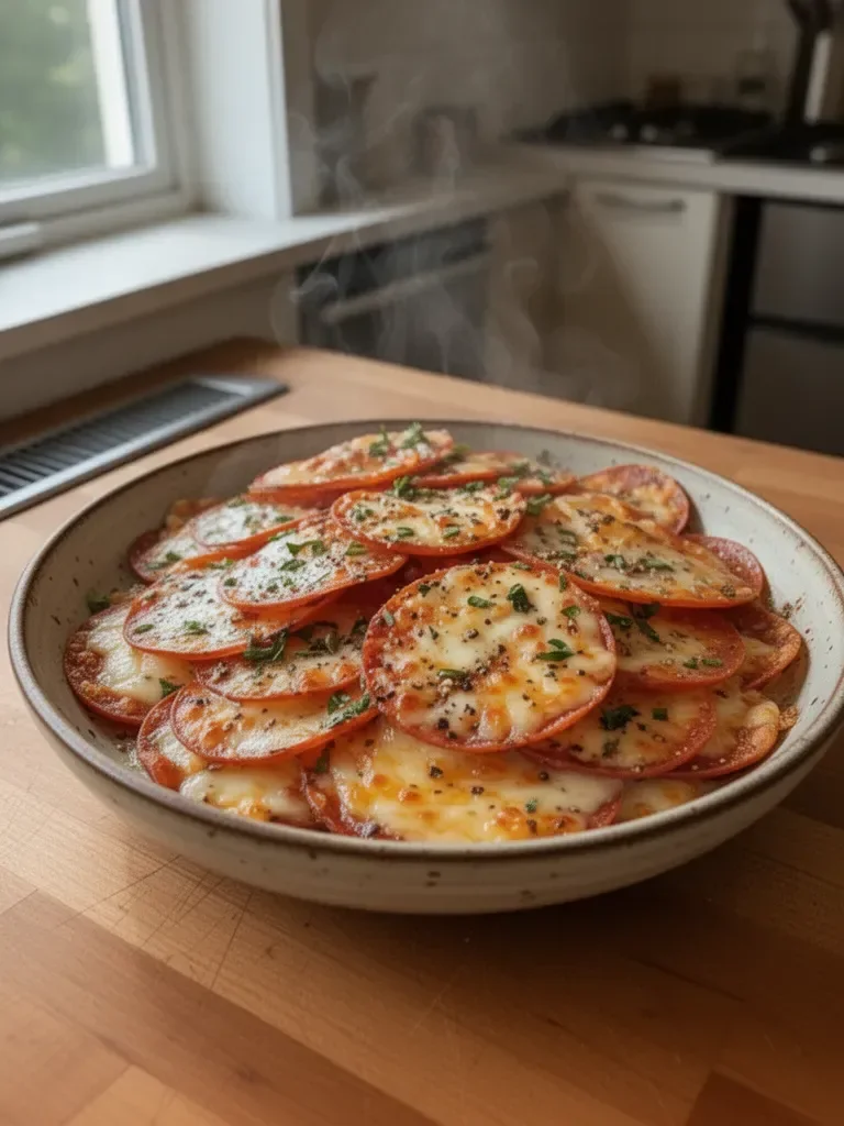 Pepperoni Cheese Crisps