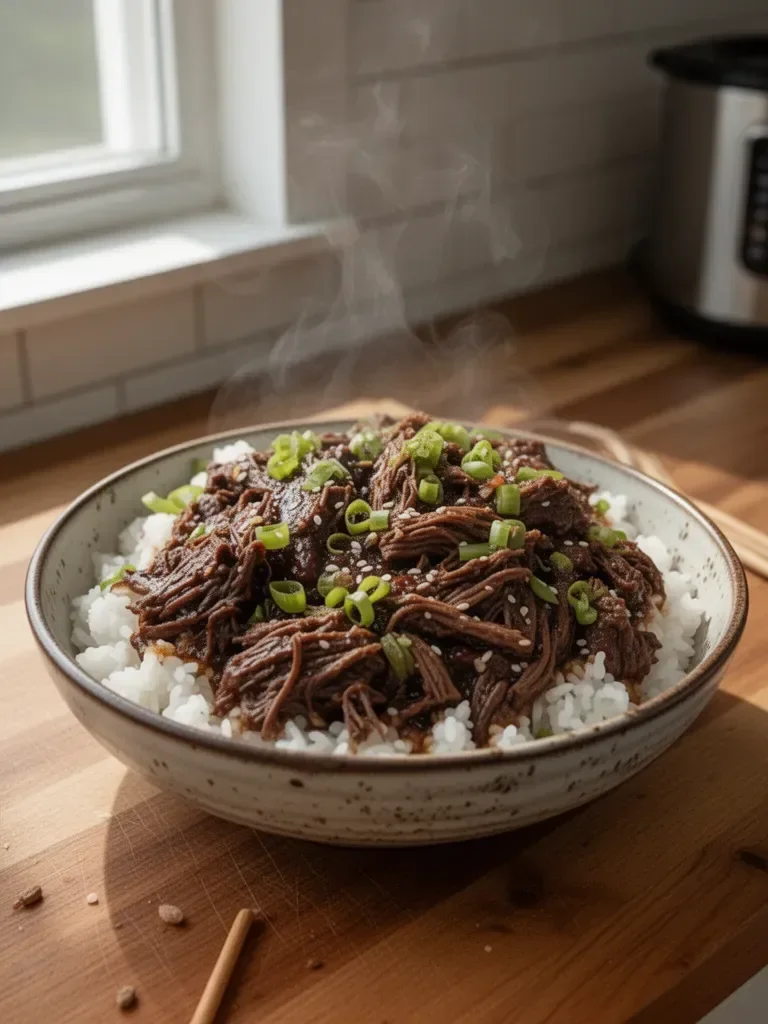 Slow Cooker Korean Beef