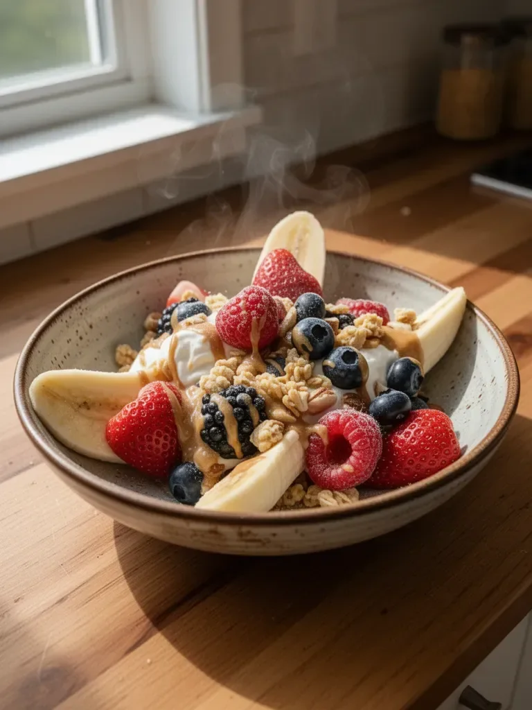 Breakfast Banana Split