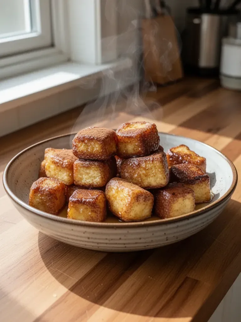 Cinnamon French Toast Bites