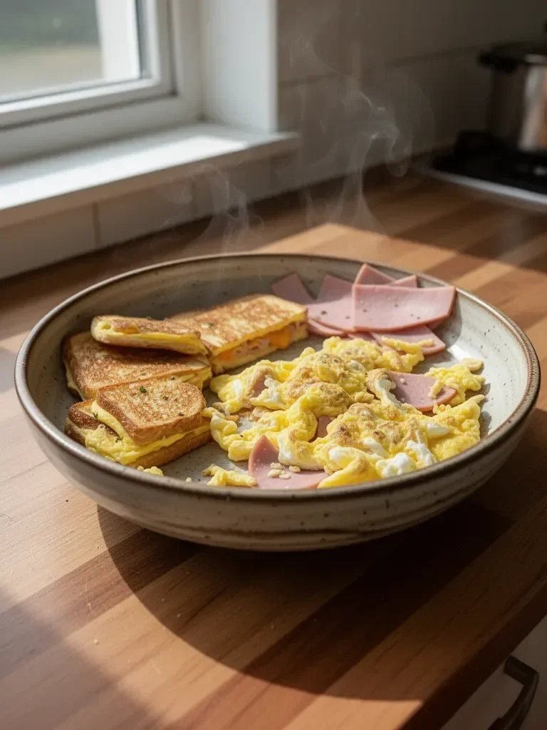 Egg and Ham Breakfast