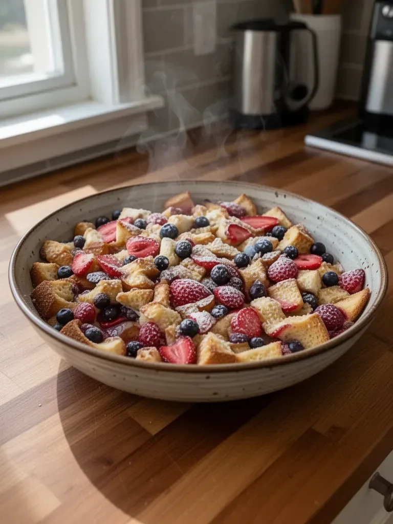 Berry French Toast Bake Casserole