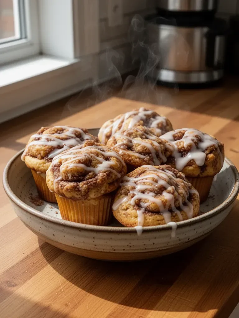 Cinnamon Roll Muffins