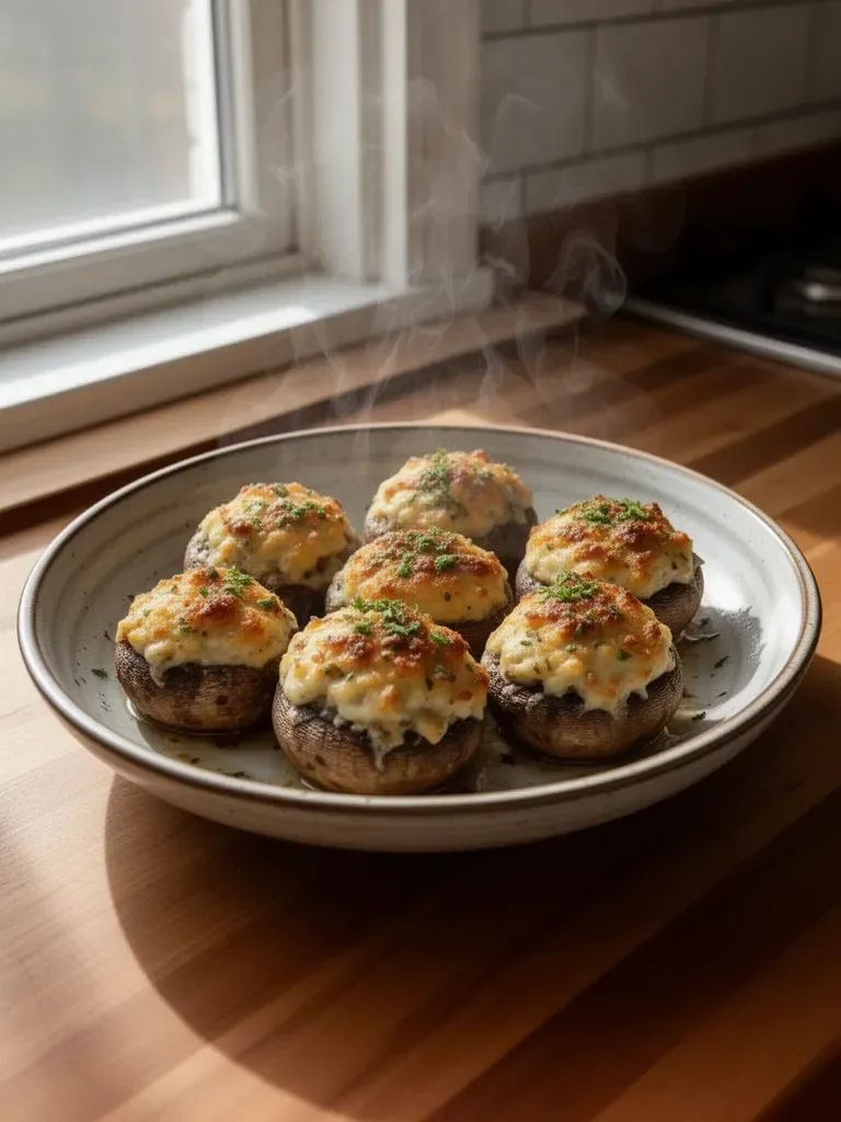 Easy Stuffed Mushrooms