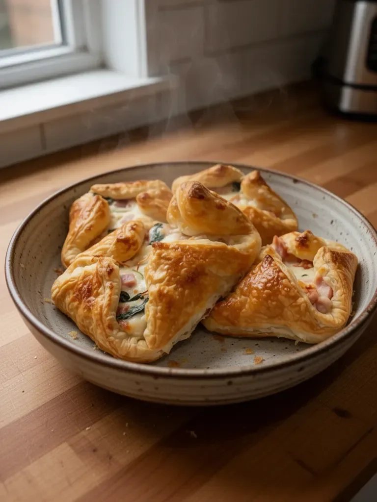 Ham and Cheese Puff Pastry