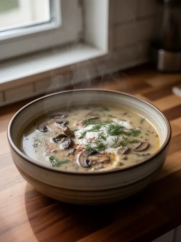 Hungarian Mushroom Soup