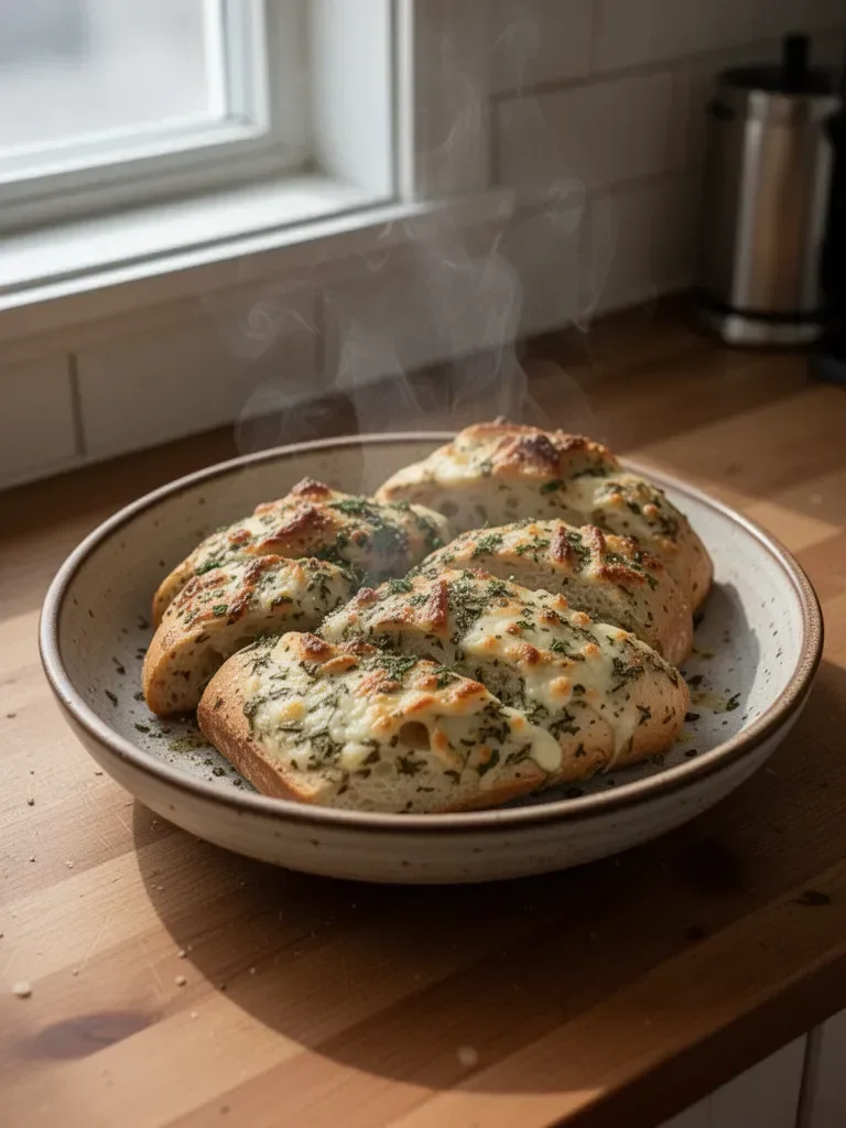 Italian Herbs and Cheese Bread