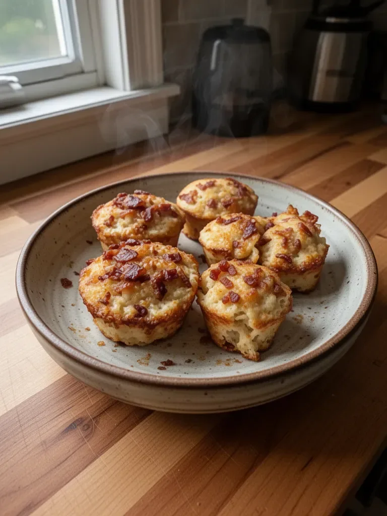 Maple Bacon Pancake Muffins