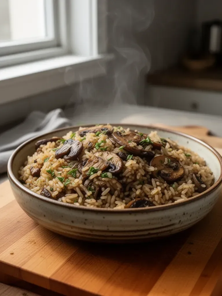 Mushroom Rice