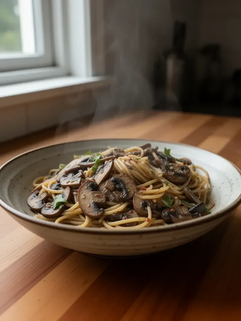 Mushroom Spaghetti