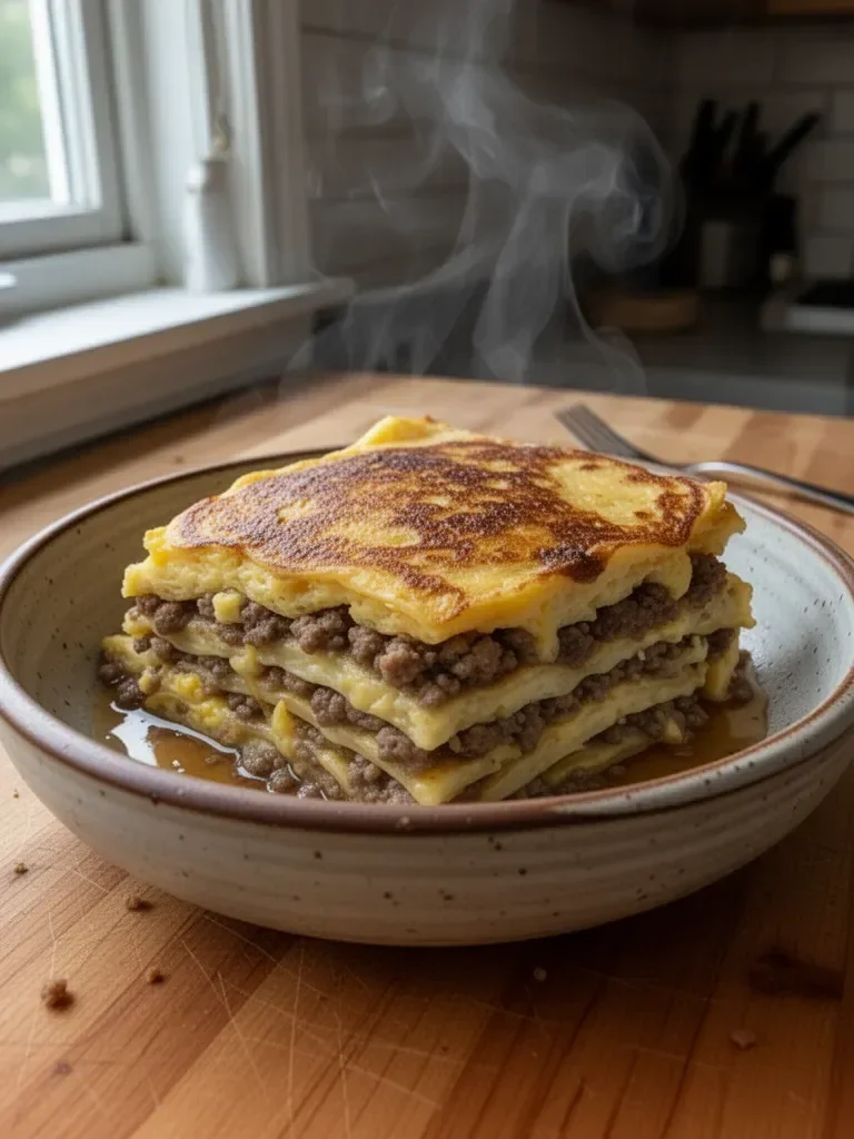 Pancake Sausage Casserole: Ultimate Layered Breakfast Lasagne