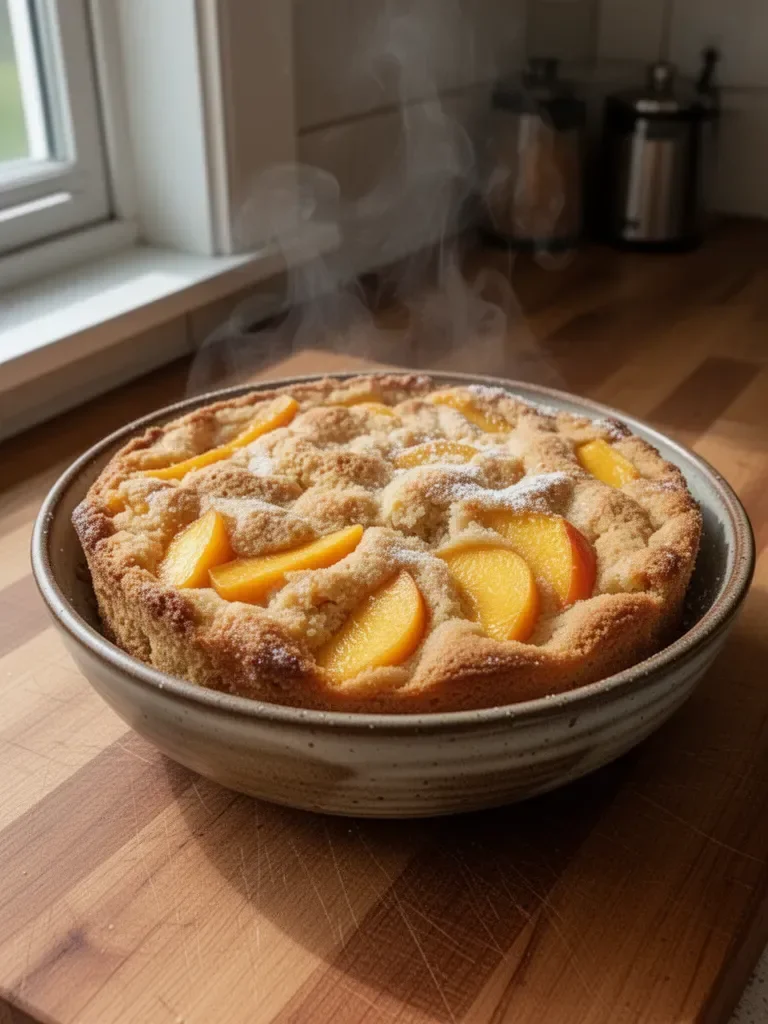 Peach Coffee Cake