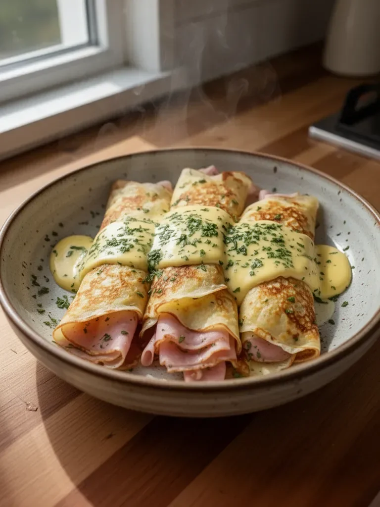 Savory Breakfast Crepes