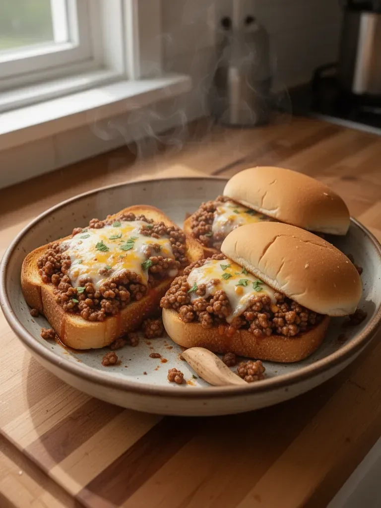 Texas Toast Sloppy Joes